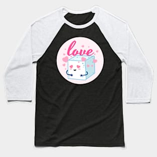 Sugar Love Cartoon Character Design Baseball T-Shirt